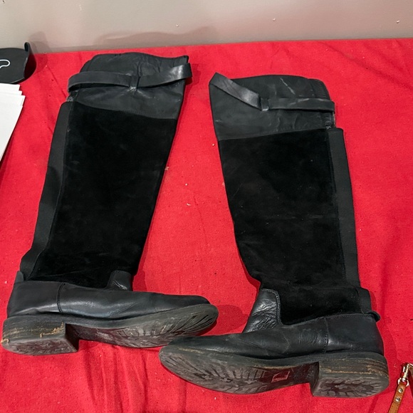 Lucky Brand leather Black Boots - Picture 1 of 6